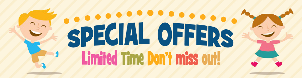 Special Offers - Limited Time. Don't miss out!