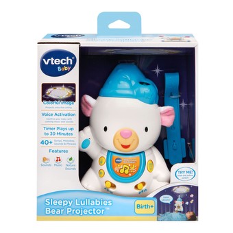 vtech baby sleepy lullabies bear projector