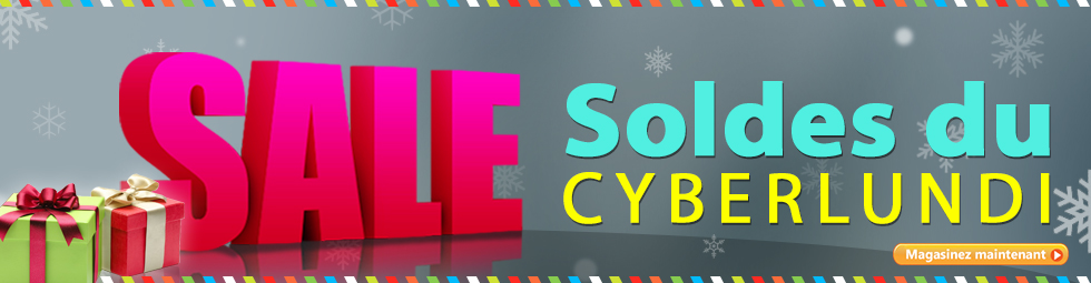 Dépêchez-vous! Ne manquez pas les rabais exclusifs du Cyberlundi - économisez jusqu'à 50 %!