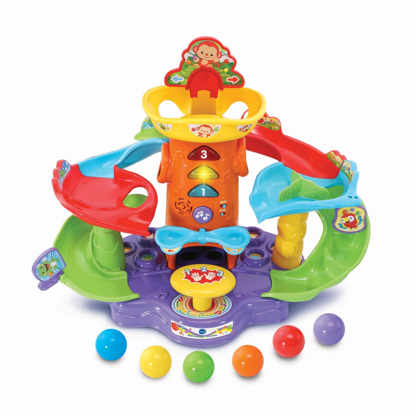 Pop A Balls Maxi Toboggan Surprises Apprentissage Pour Enfant Vtech Jouets Canada