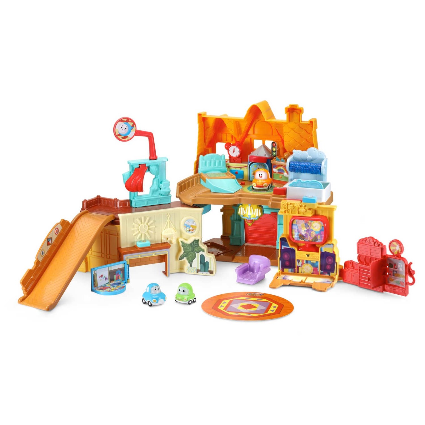 VTech Tut Tut Bolides Cocomelon - La maison à surprises de Jay Jay - Version anglaise