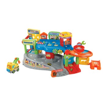 VTech - Tut Tut Bolides - Mon premier garage interactif + Éthan, pro de la dépanne – Version FR