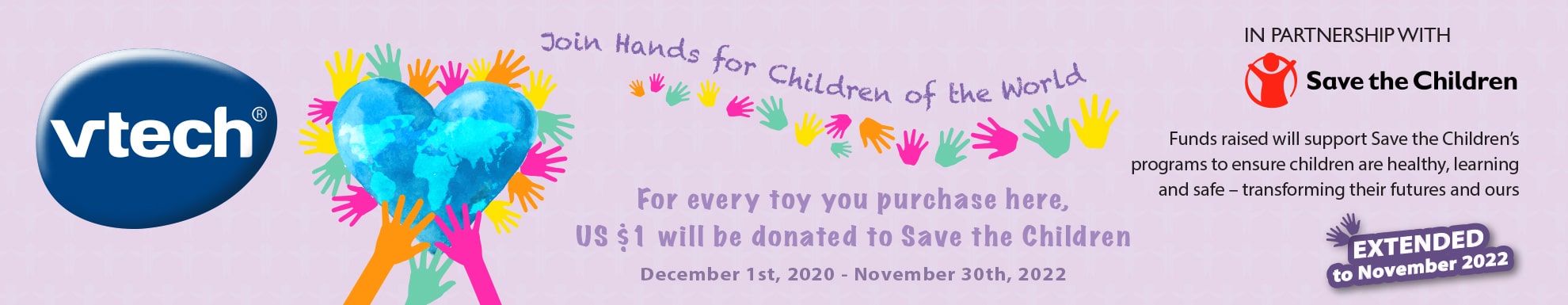 Join Hands for Children of the World - For every toy you purchase here, $1 USD will be donated to Save the Children